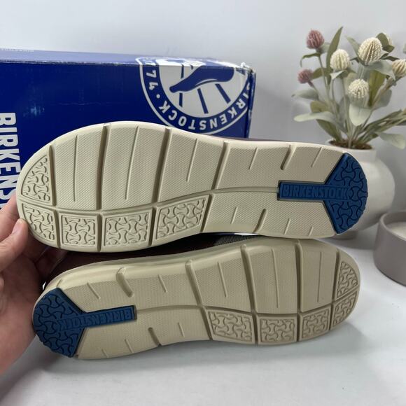 Birkenstock Minot Leather/Textile Sneaker Brown Regular Fit Women 11/Men 9 NWB - Picture 8 of 10
